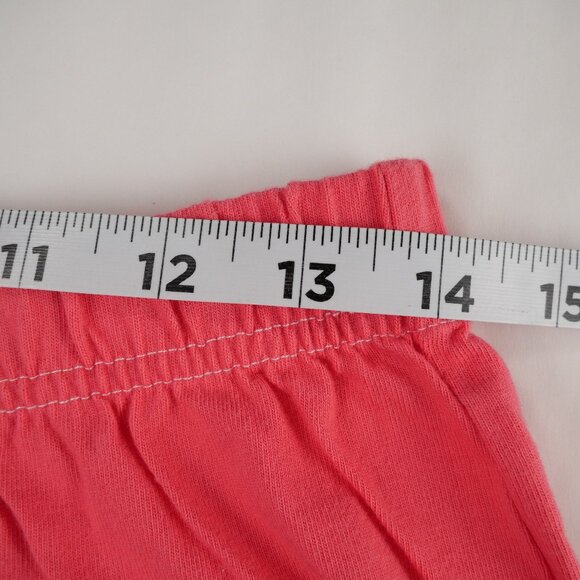 Quacker Factory Shorts Shirt SET Womens Medium Coral Embroidered 100% Cotton - Picture 15 of 16